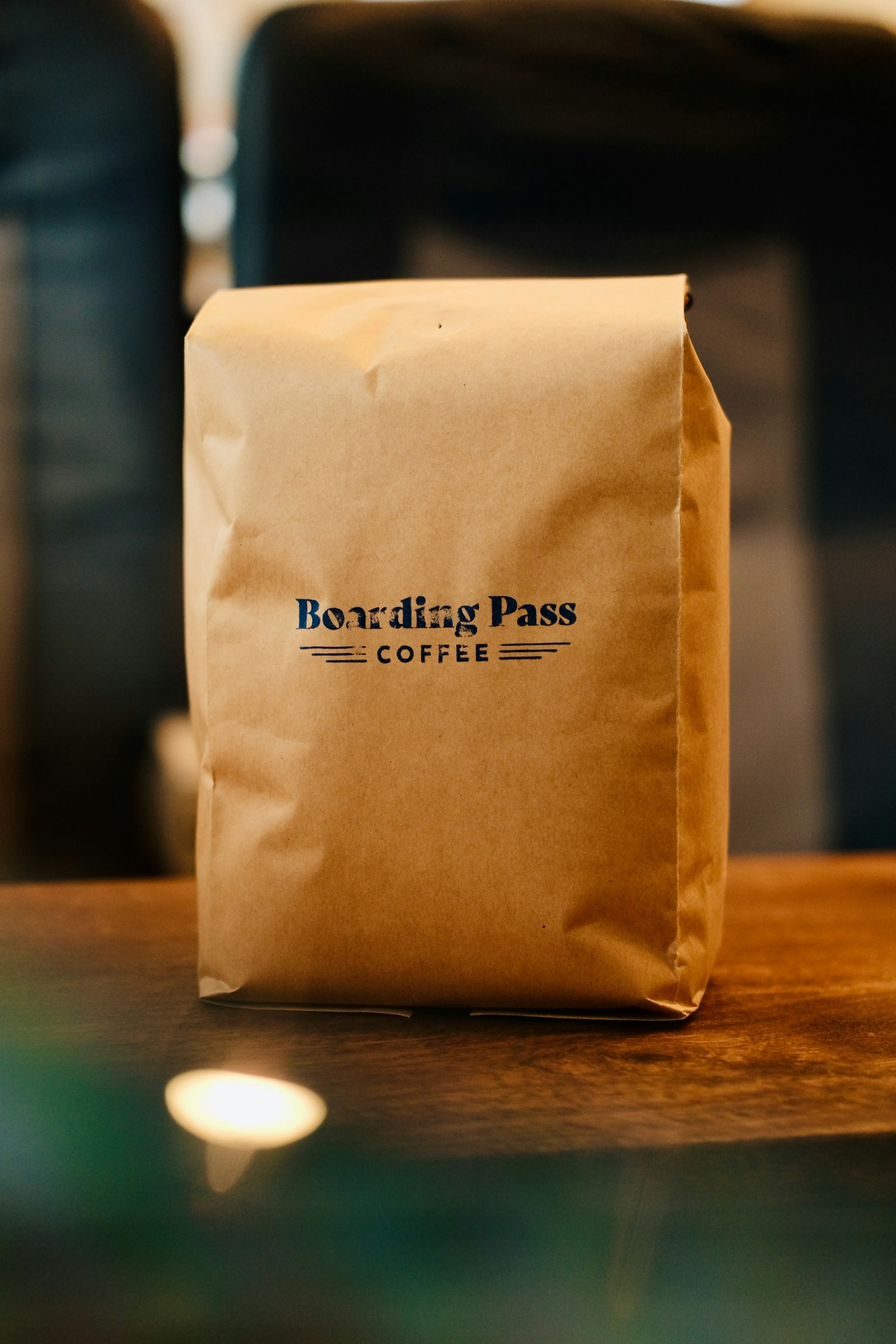 Coffee processing methods listed on a coffee bag label