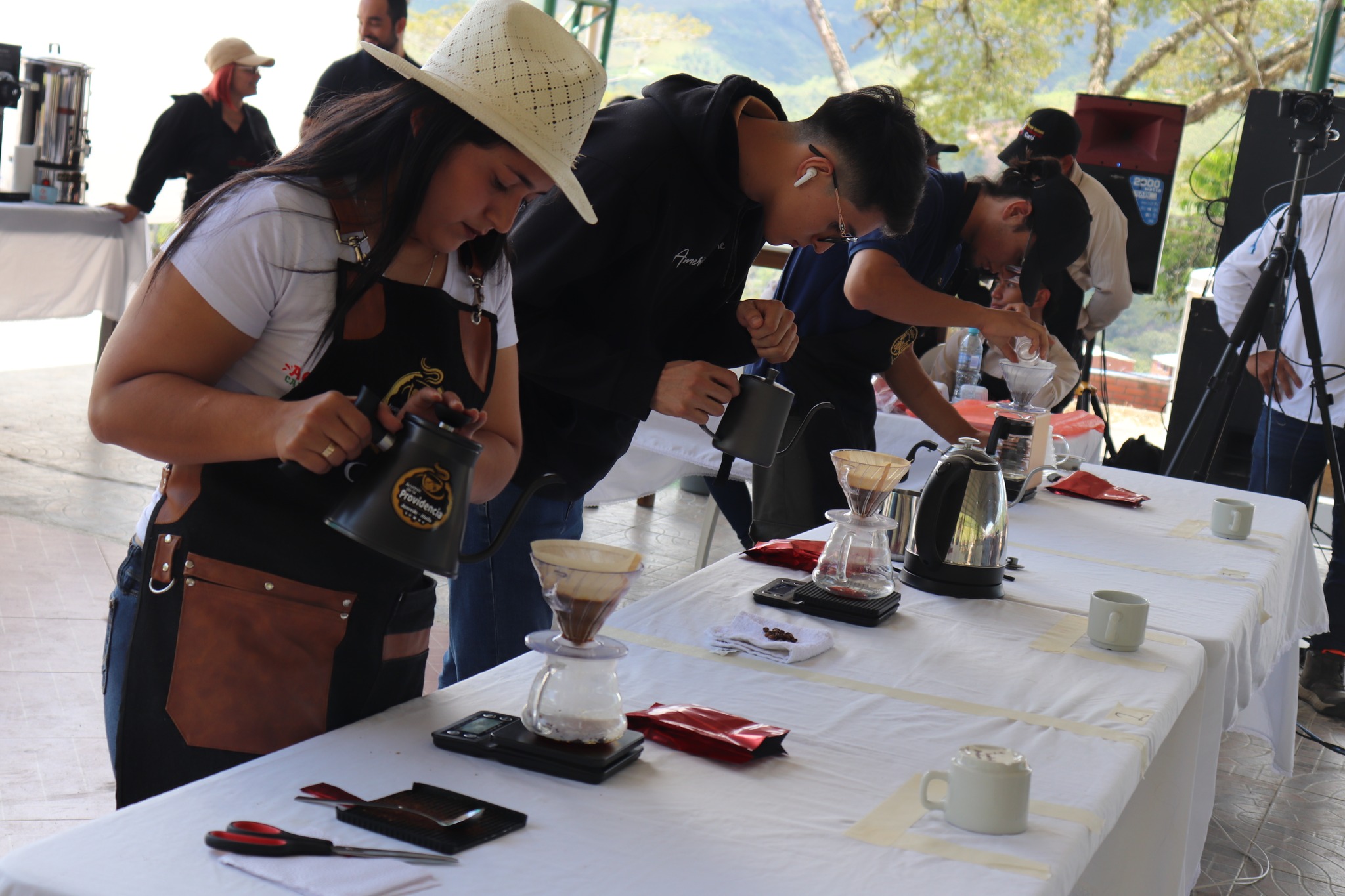 Colombia Huila coffee origin fair in Acevedo