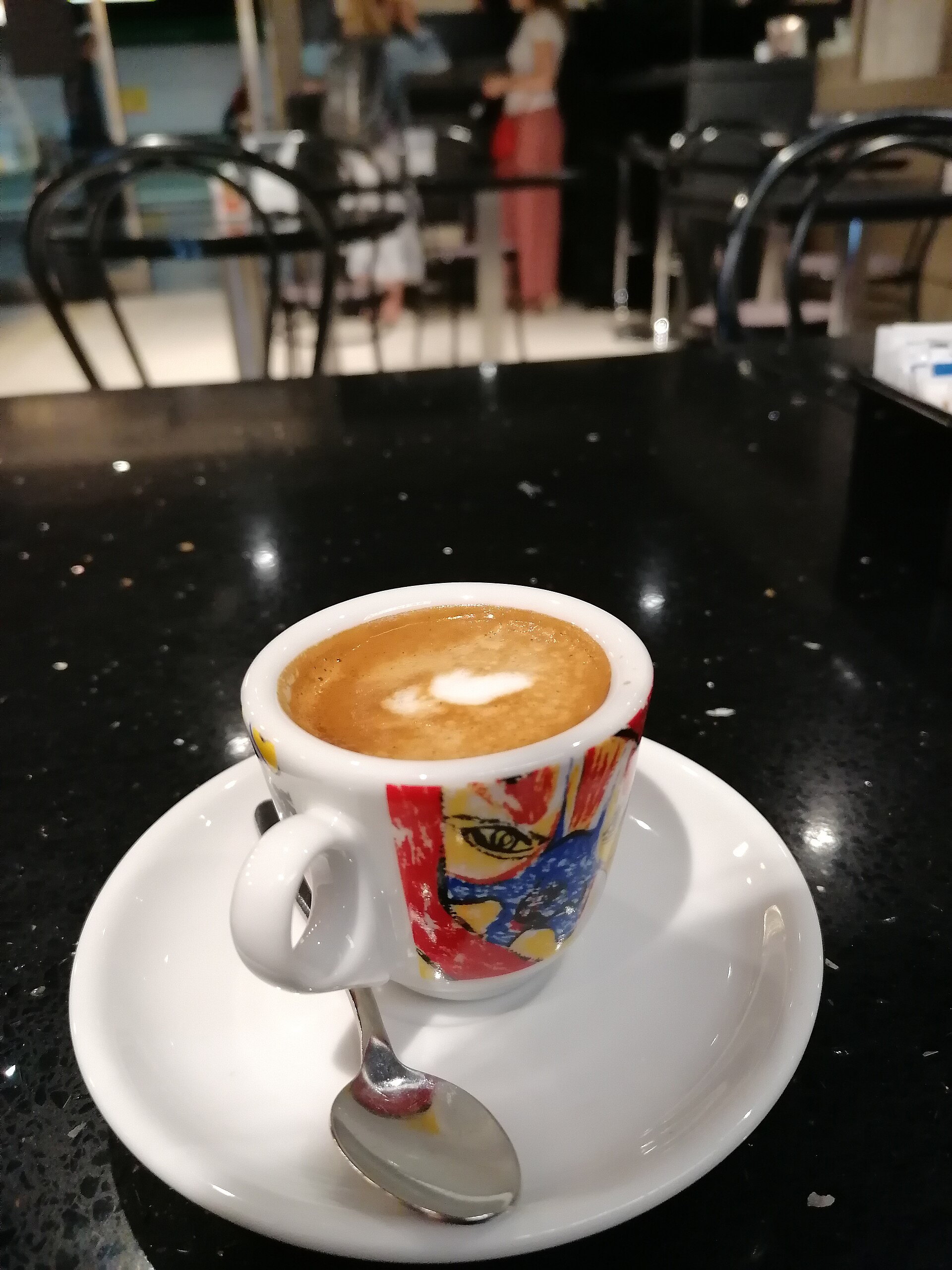 A cup of espresso, at the heart of many Italian coffee myths